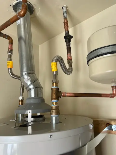 Water heater installation and plumbing repair in Logan